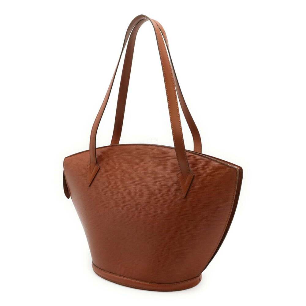 LOUIS VUITTON Brown Leather Tote Bag - Picture 3 of 10